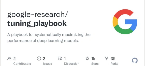  Deep Learning Tuning Playbook - Flow Card Image