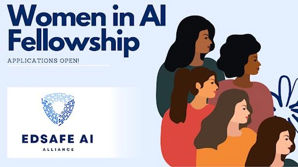 Empowering Women in Tech: EDSAFE AI Alliance's Women In AI Fellowship. - Flow Card Image