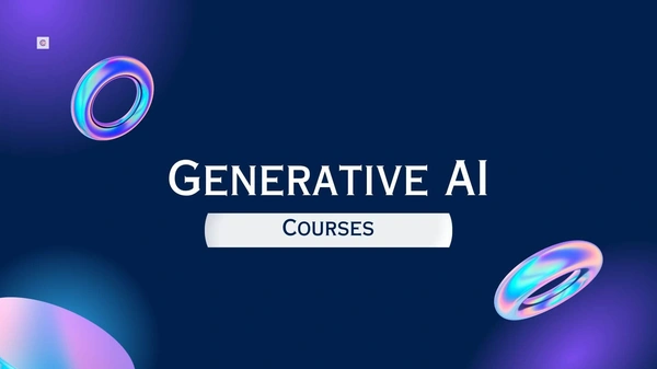 Top Free GenAI Courses by Topics. - Flow Card Image