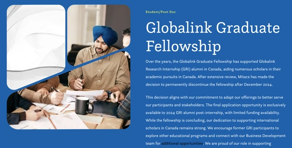 Mitacs Globalink Graduate Fellowship - Flow Card Image