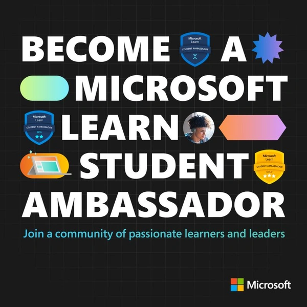 Microsoft Learn Student Ambassadors Program - Flow Card Image