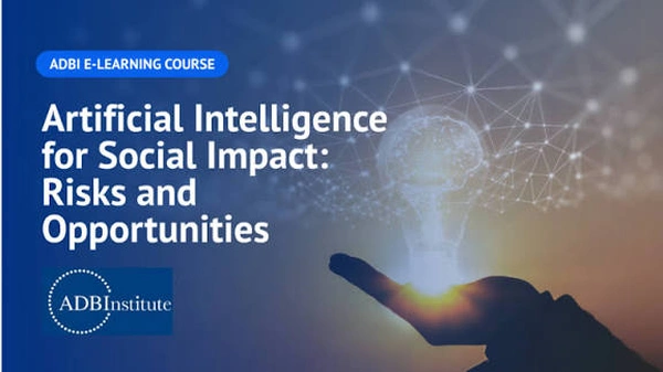 ADBI E-Learning: Artificial Intelligence (AI) for Social Impact - Flow Card Image